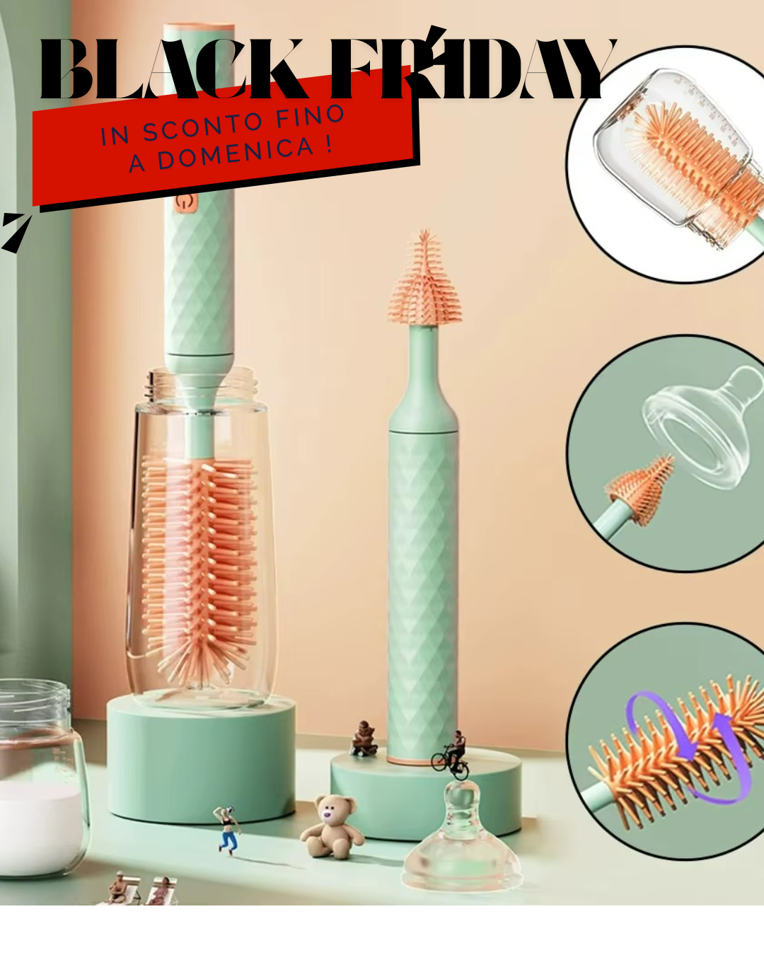 Biberon disinfettati e sicuri con Buddy!